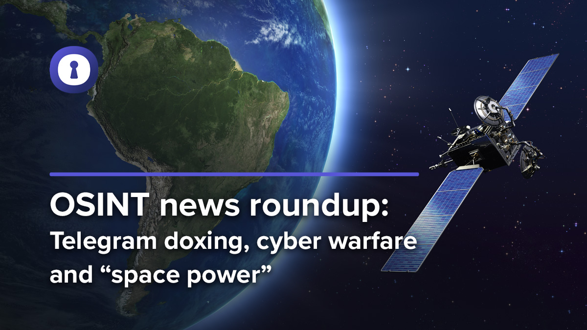 OSINT news doxing on Telegram and cyber war authentic8