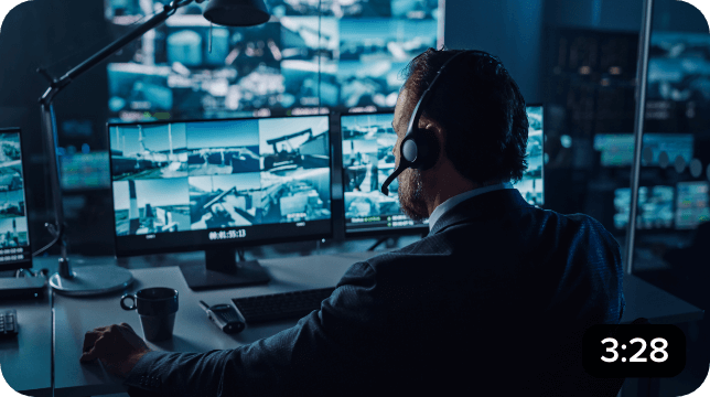 A CTI analyst working