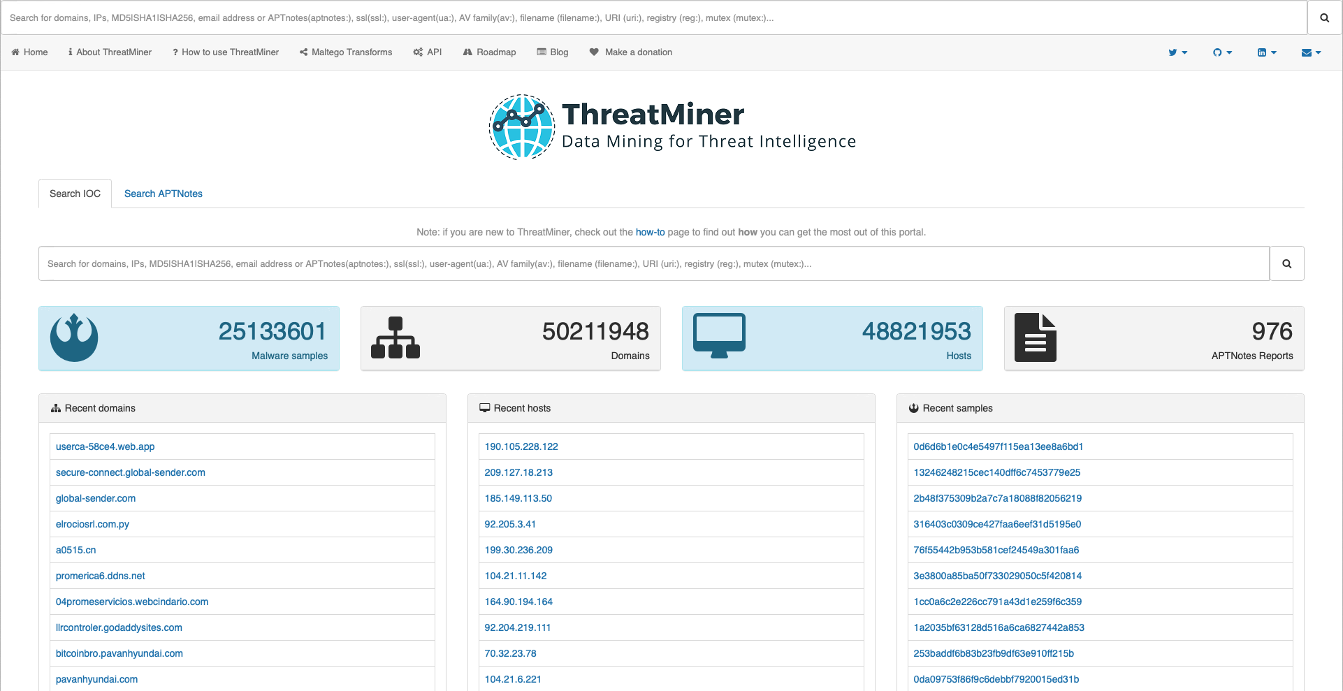 19-ThreatMiner