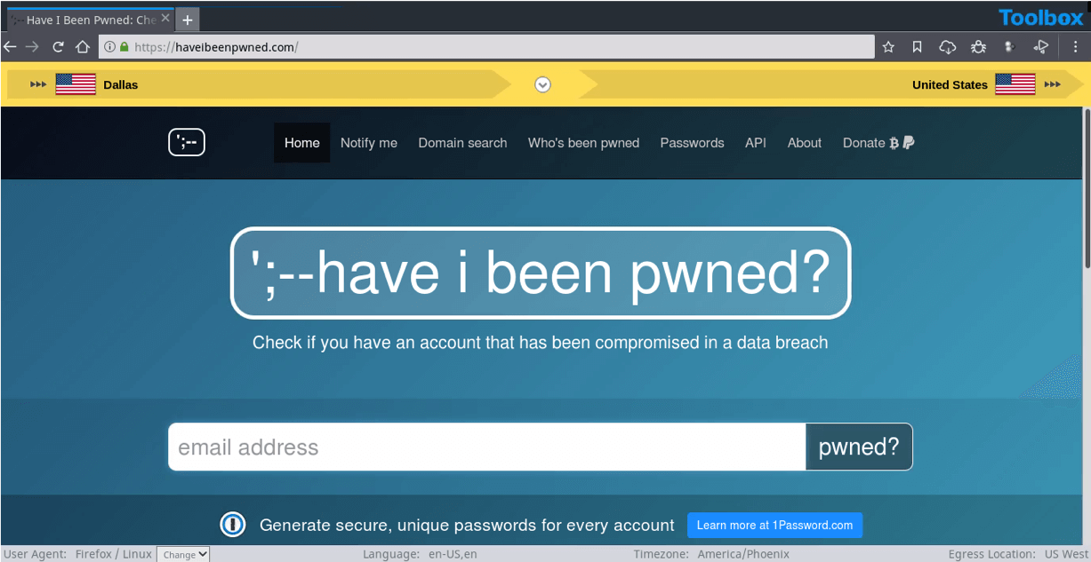 9. Have I Been Pwned: Find Out if Your Account Has Been Compromised
