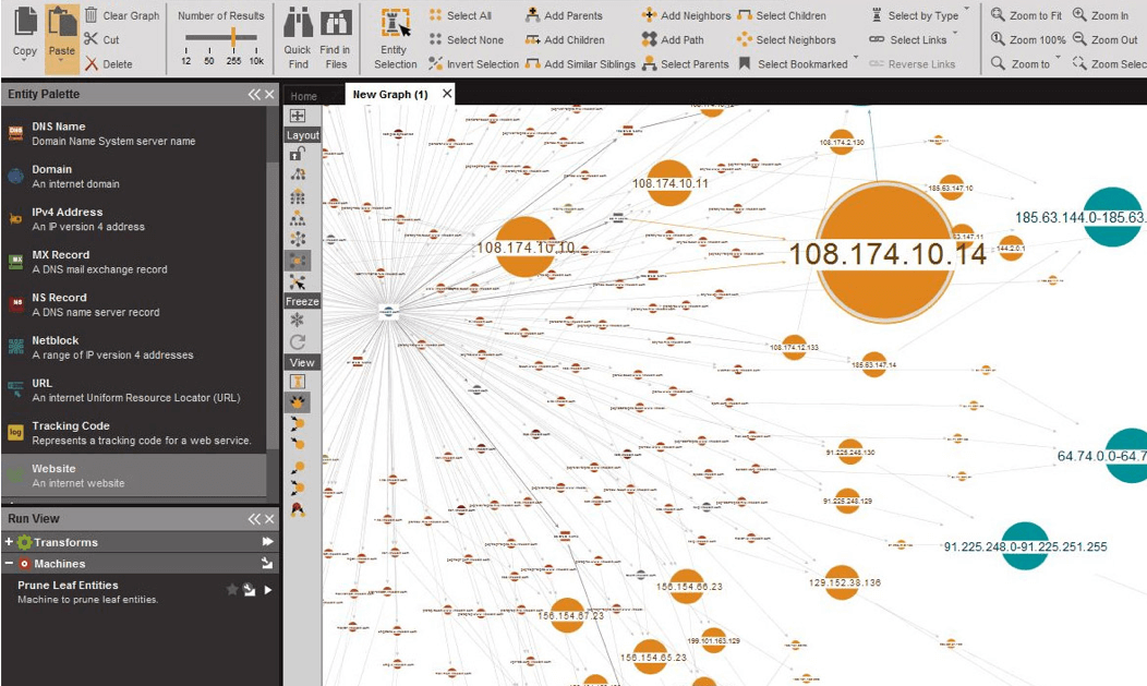 Maltego Transform Hub: Mine, Merge and Map Information