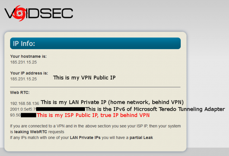 VOIDSEC VPN leak