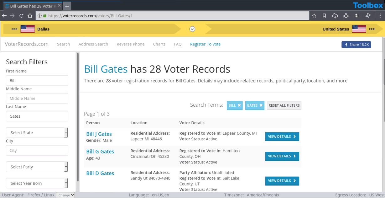Voter Records: Search Anyone’s Public Records