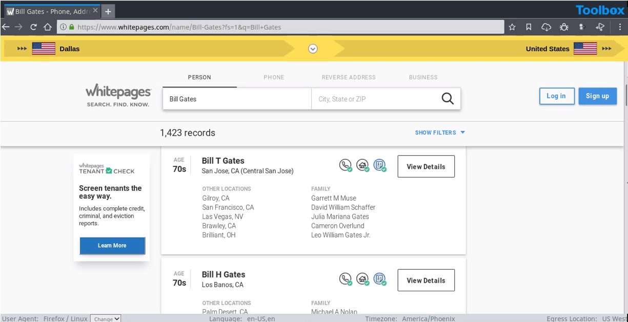 Whitepages: Find People and Perform Background Checks