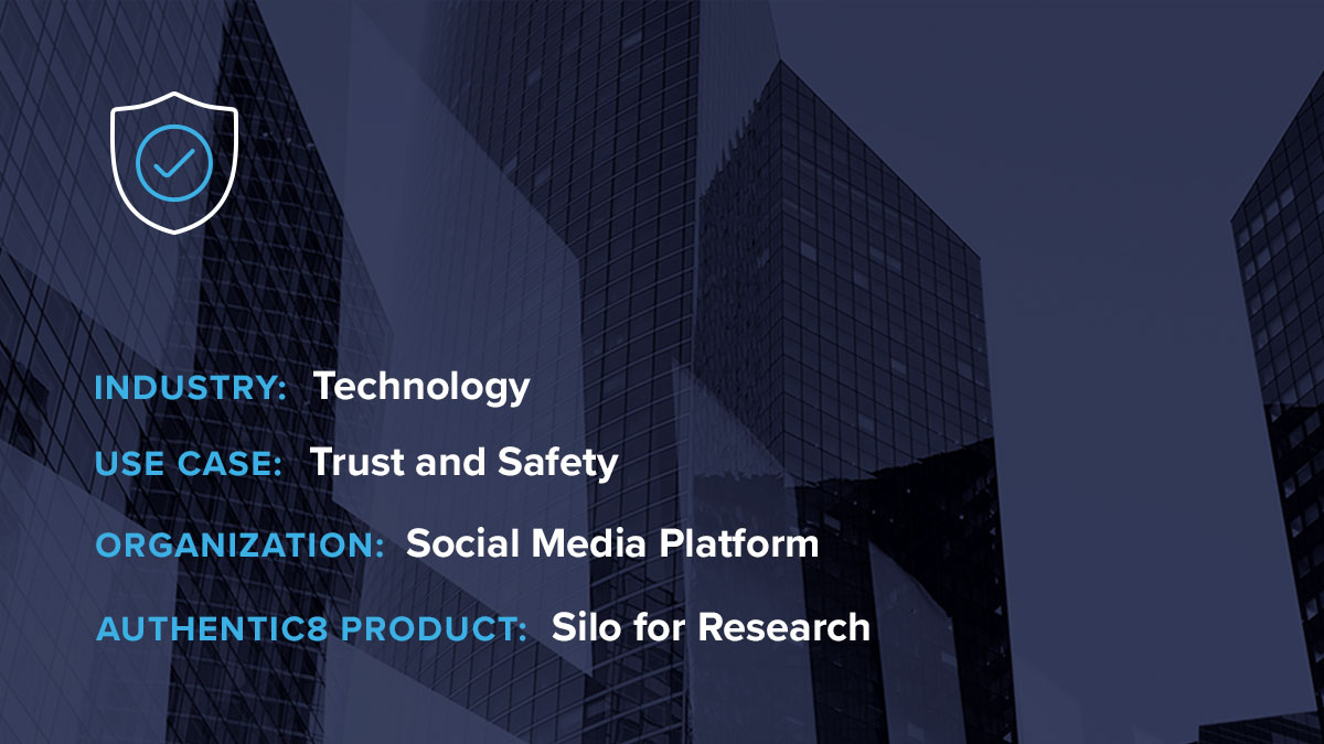 Tech company trust and safety case study