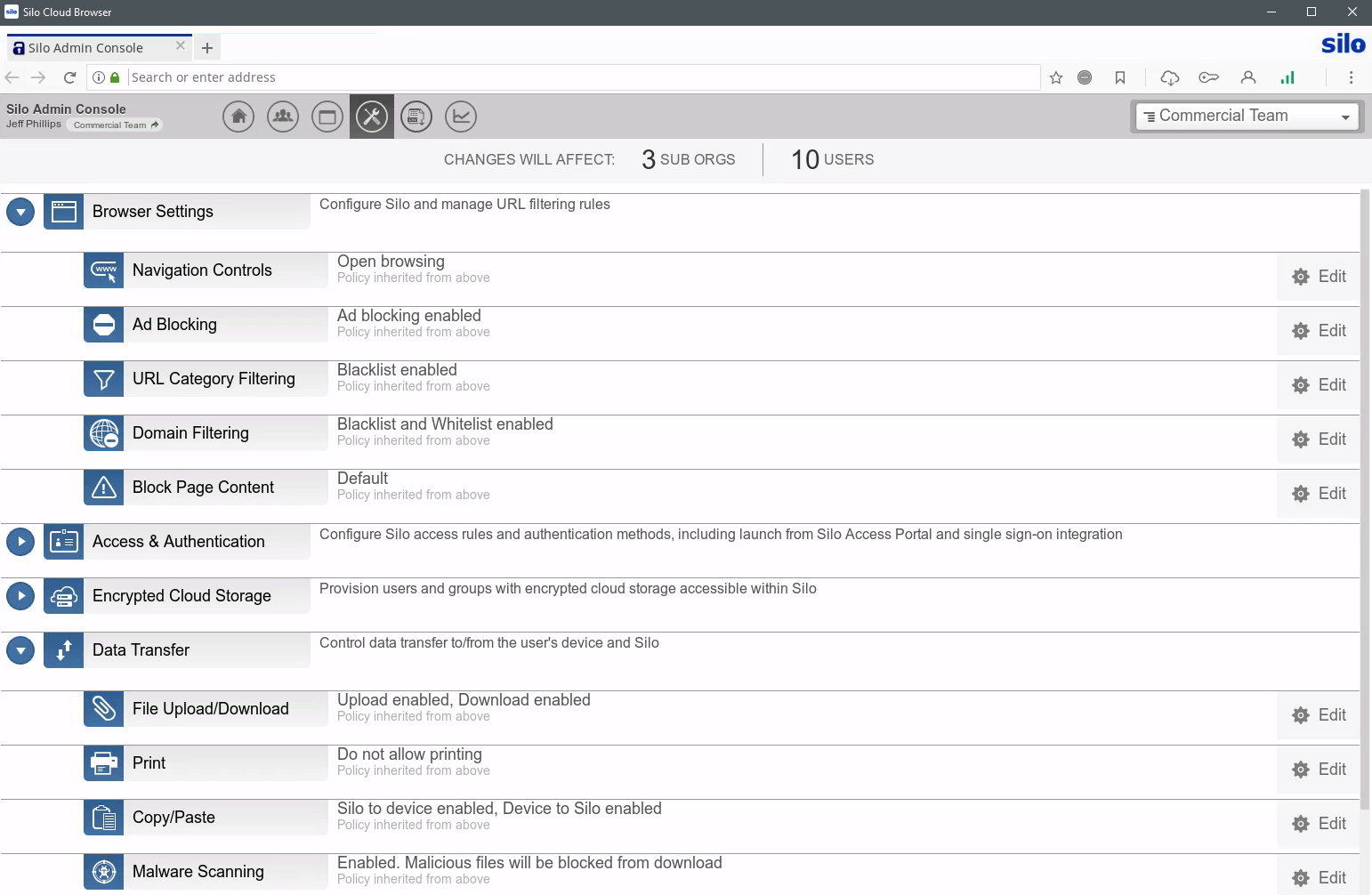 compliance screenshot cloud