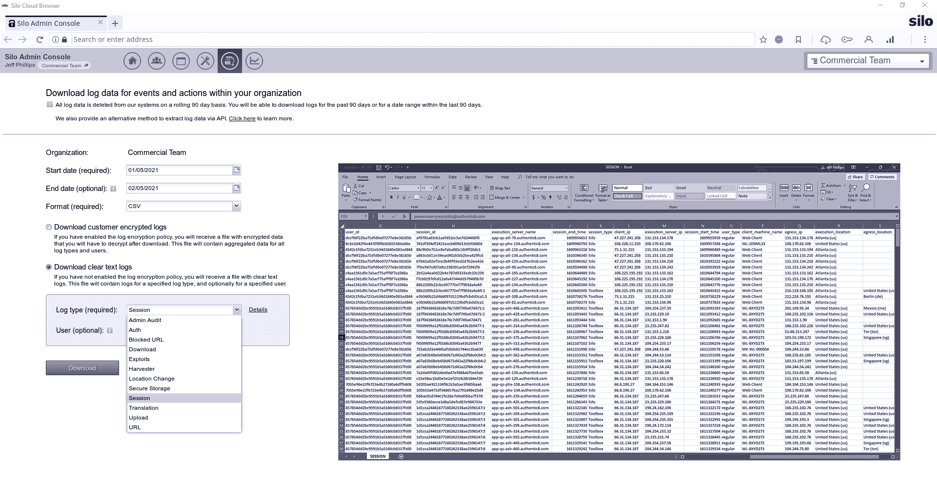 Monitor for compliance gray