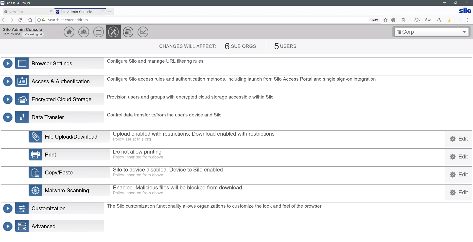 Assert control screenshot color