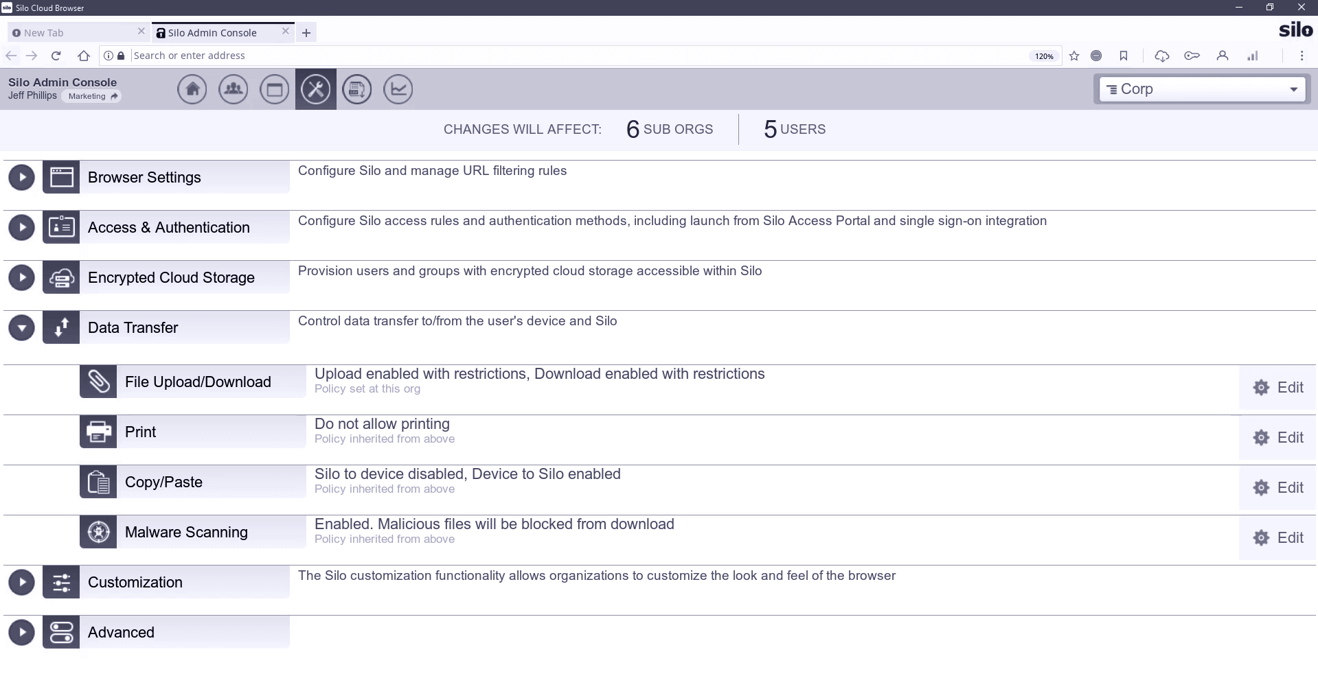 Assert control screenshot gray