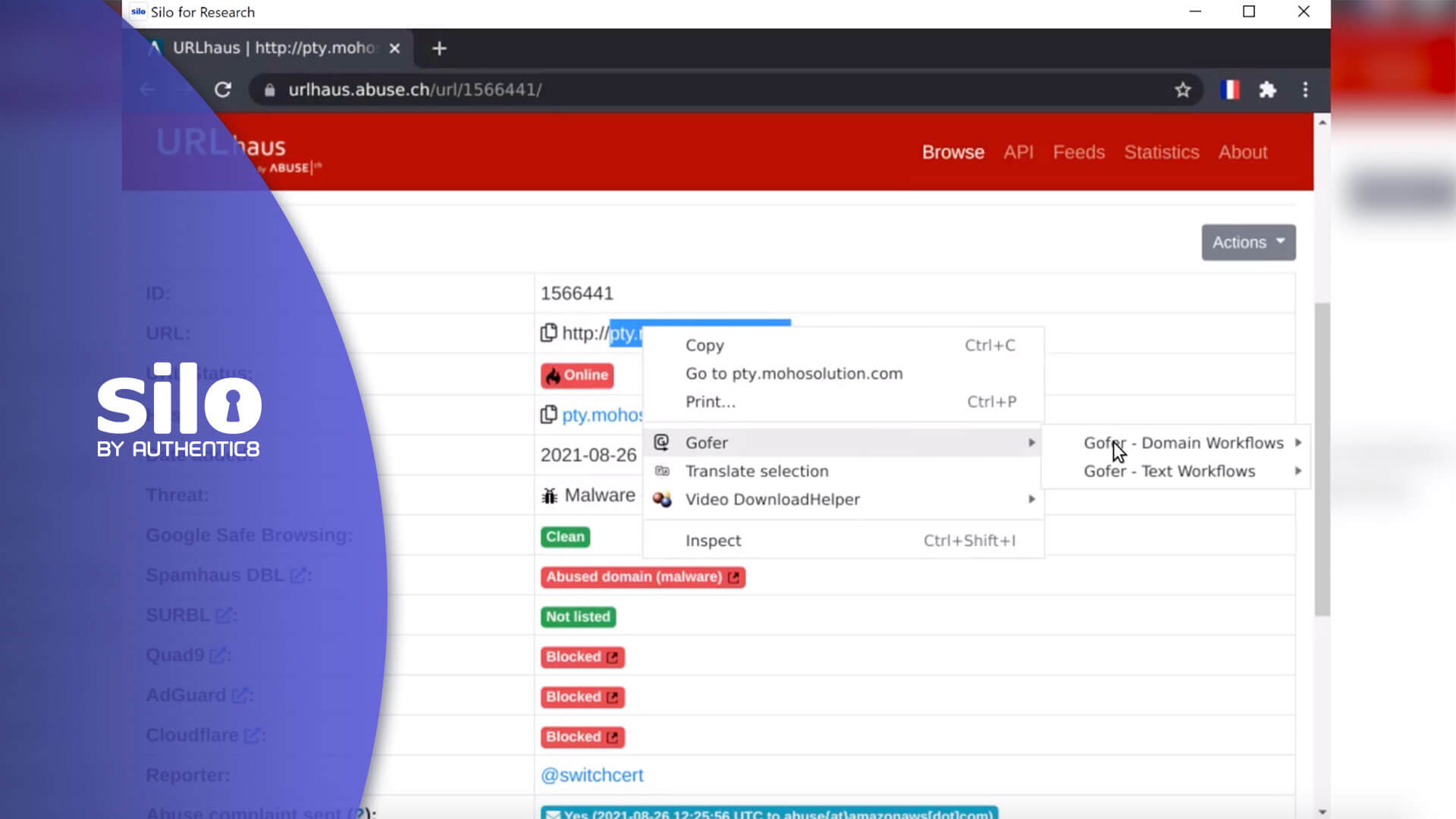 Automating multi-search workflows