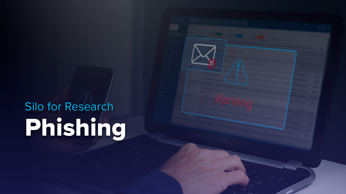 SOC phishing workflows with Silo for Research