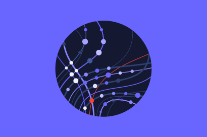 An illustration of a glob shows crossing chain lines and points of access