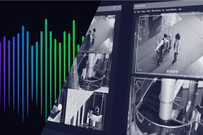 screens displaying surveillance camera footage